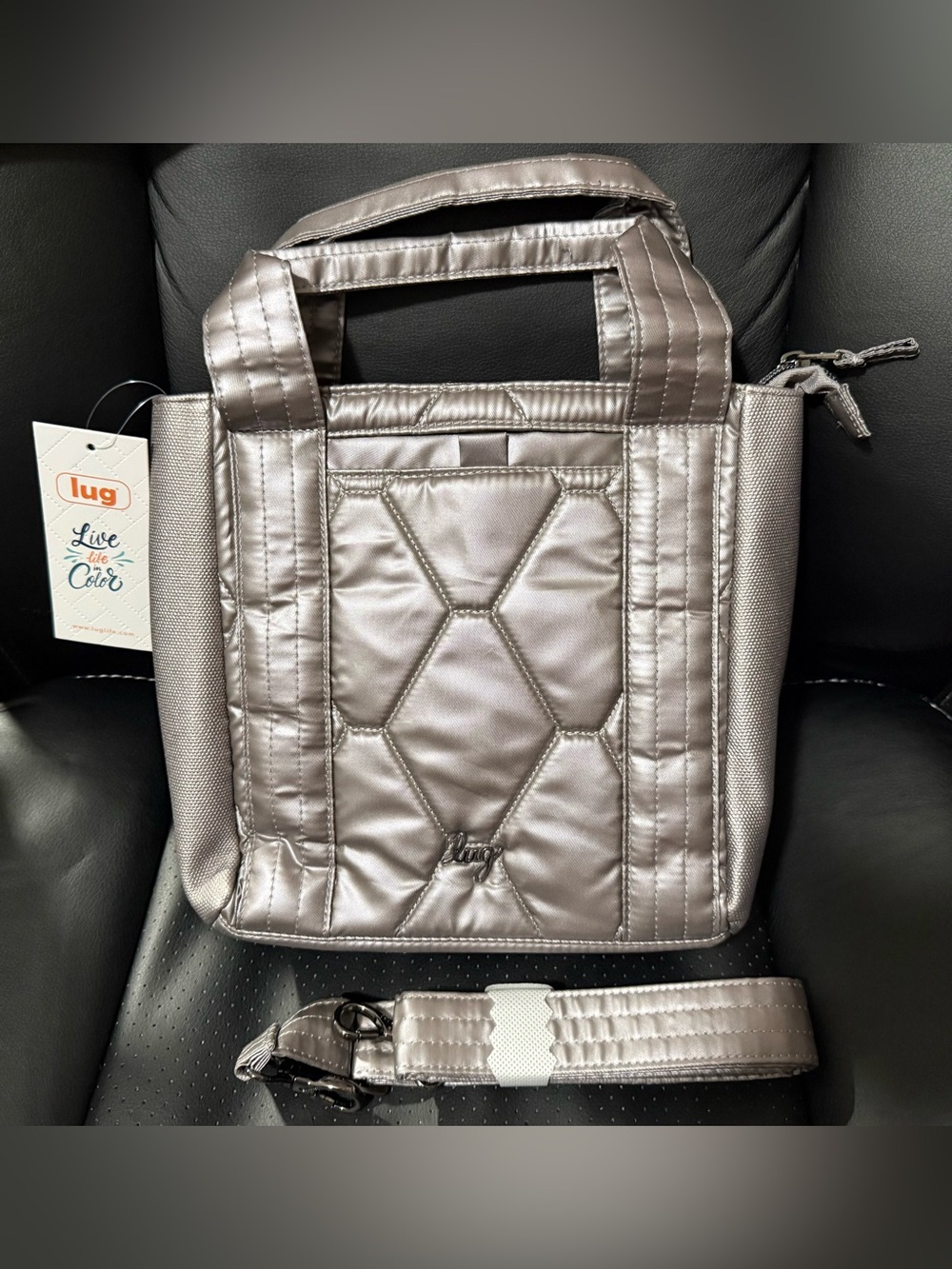 Lug Cadence in Metallic Pearl NWT